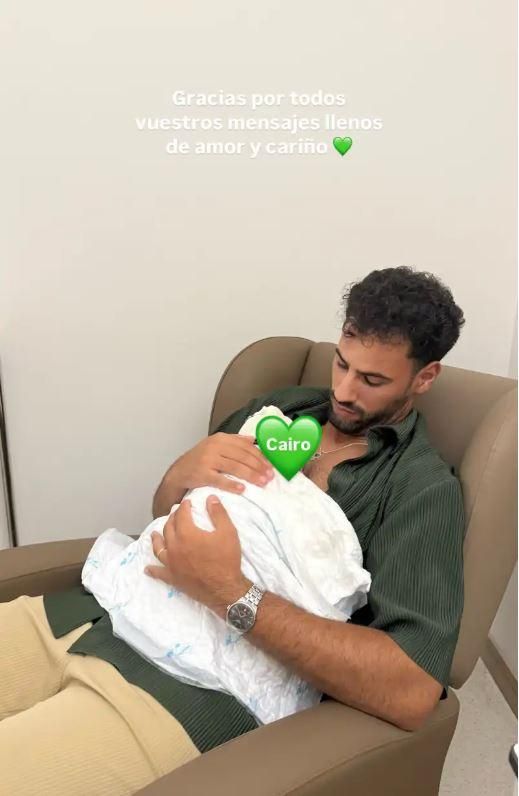 Asraf Beno comparte una foto inédita de su hijo con Isa Pantoja: "Llenos de amor y cariño"