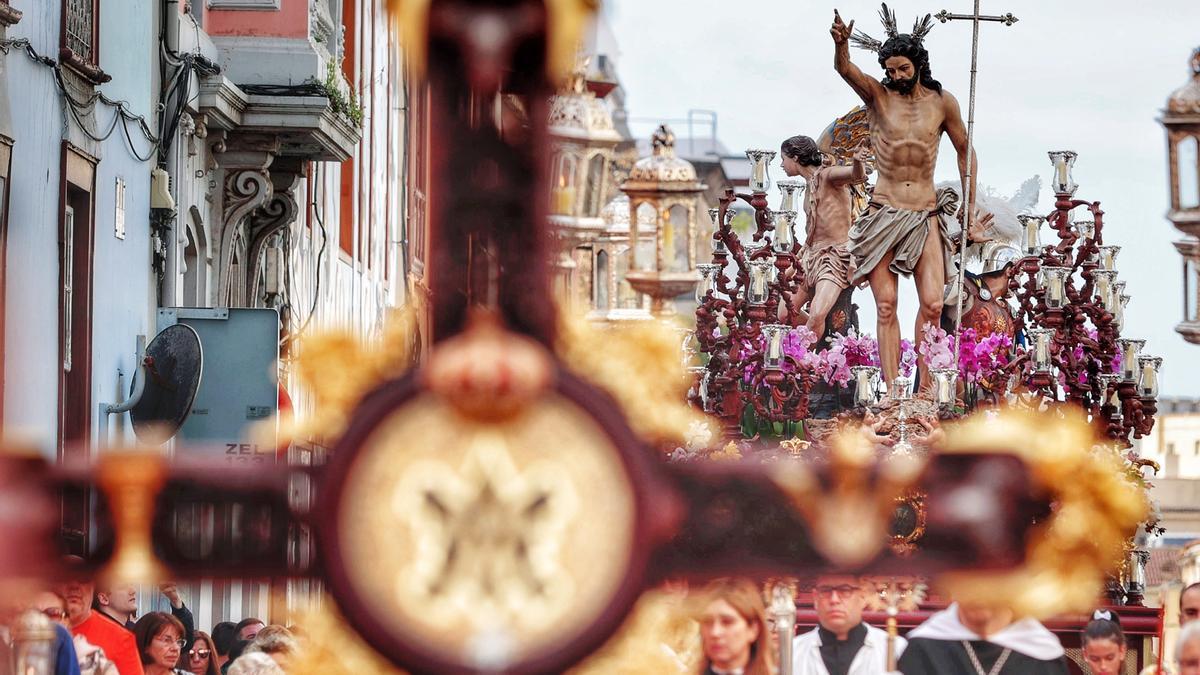 Procesión del Cristo Resucitado en La Laguna