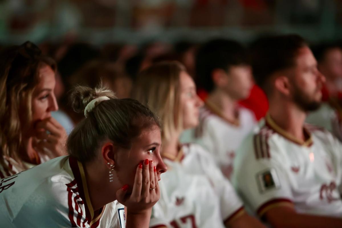 Así se vive el partido de España contra Bélgica en el Centro de Tecnificación de Alicante