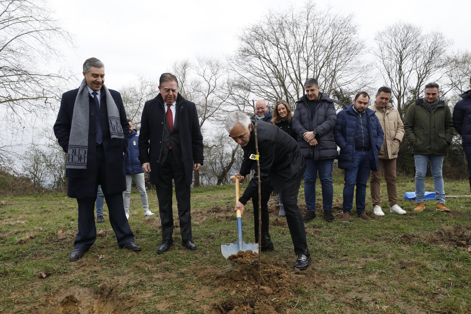 EN IMÁGENES: Así fue la presentación de la nueva ciudad deportiva del Oviedo