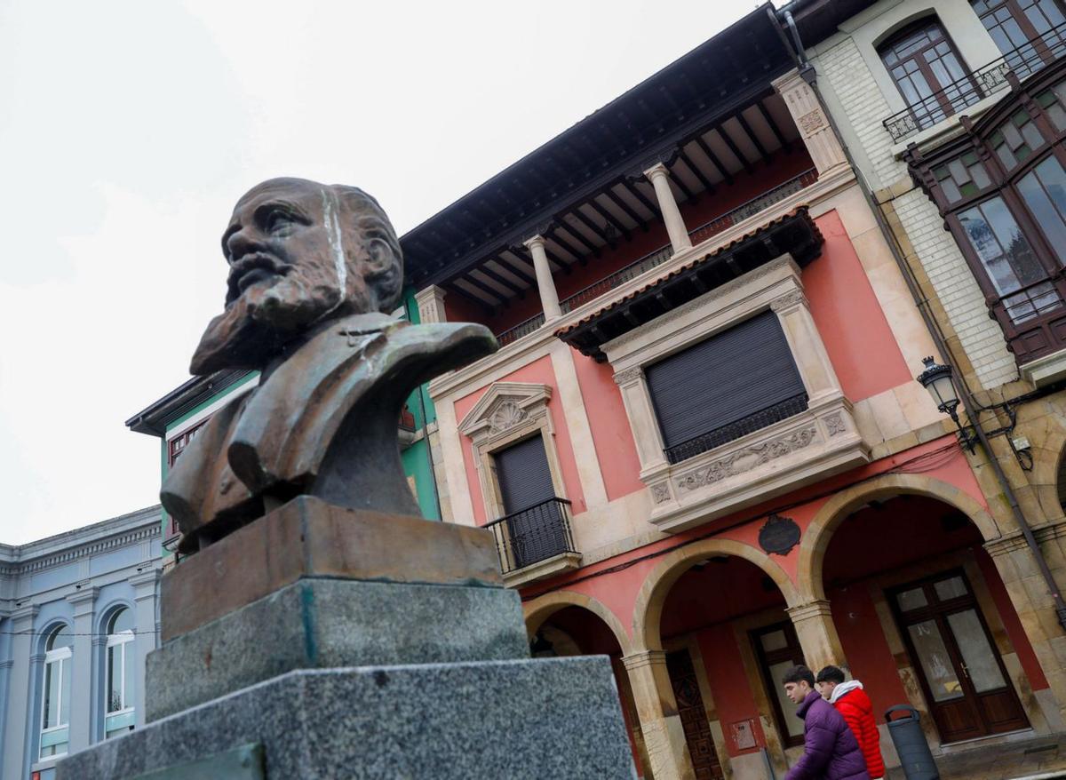 El edifico de Álvarez Acebal que albergará el primer grado de la Universidad Nebrija. | LNE