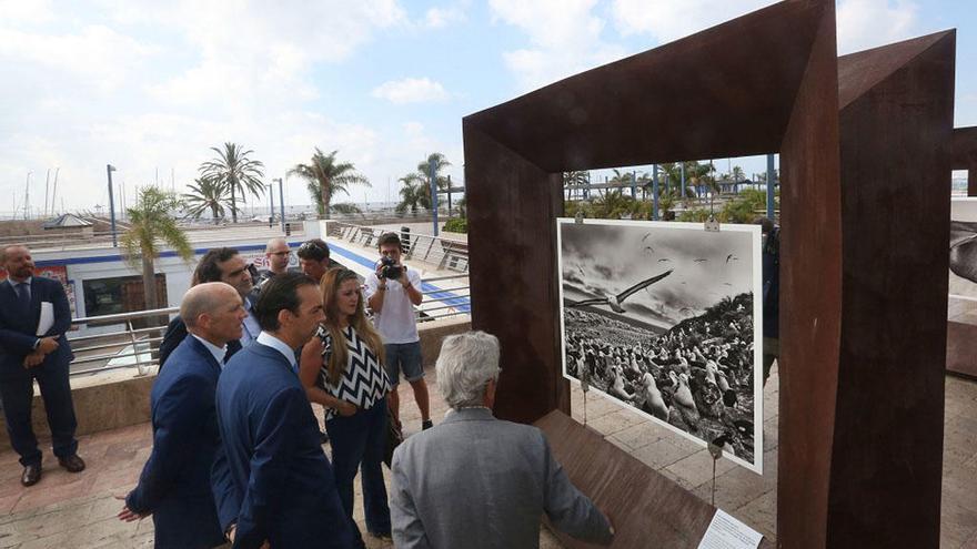 Imagen de la inauguración de la muestra Génesis.