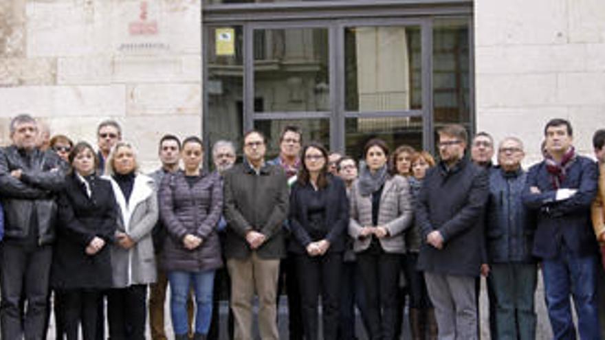 Tres minutos de silencio contra la lacra de la violencia machista.