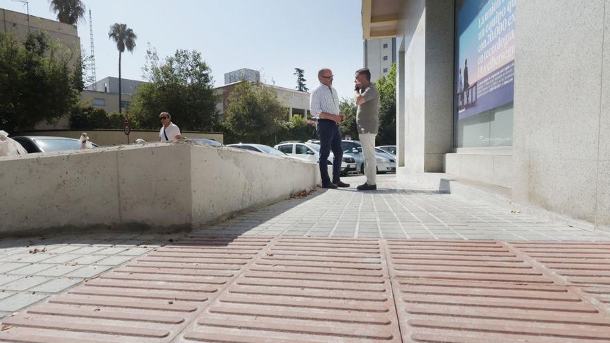 Finalizadas las obras de mejora de la accesibilidad en la calle Tomás de Aquino