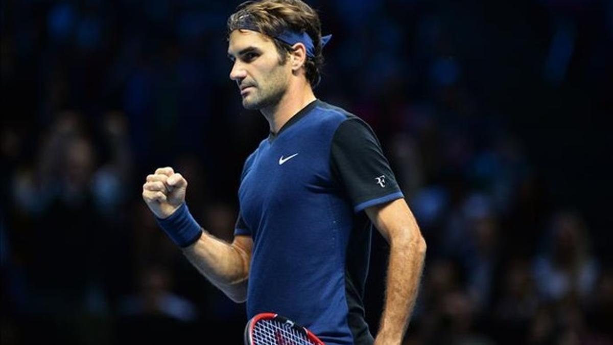 Roger Federer logró su tercera victoria del año sobre Novak Djokovic