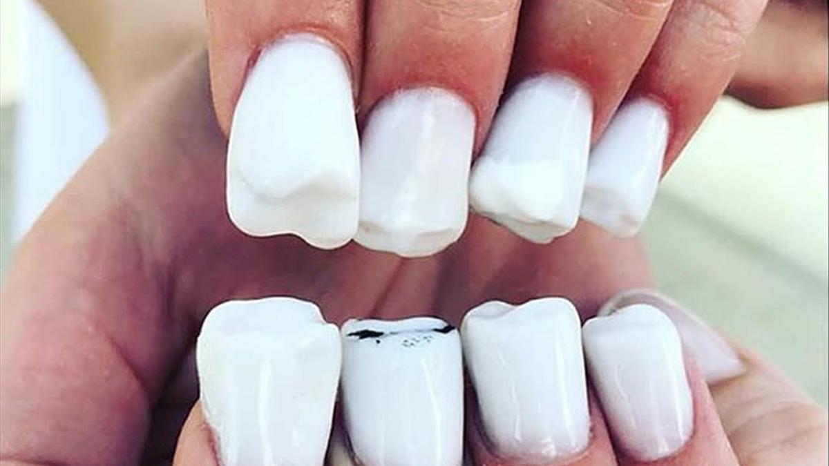 Las uñas 'muela' revolucionan Instagram
