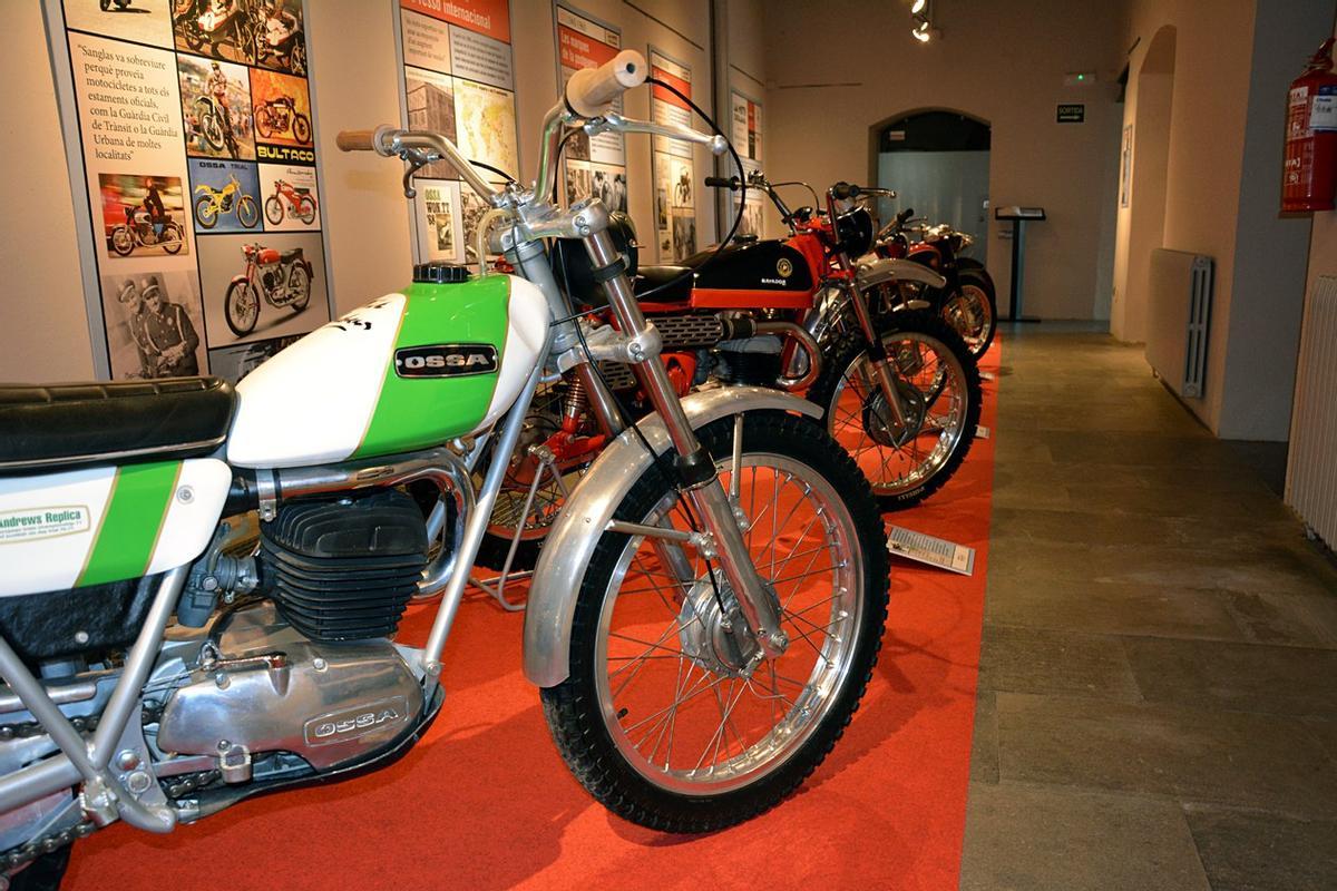 El Museu Castell de Rubí dedica una exposició a la història de la moto catalana