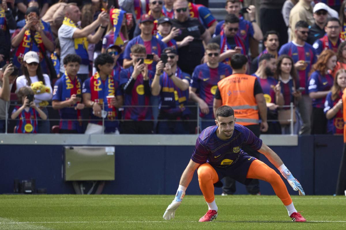 Joan Garcia, toda una garantía para la portería de Flick