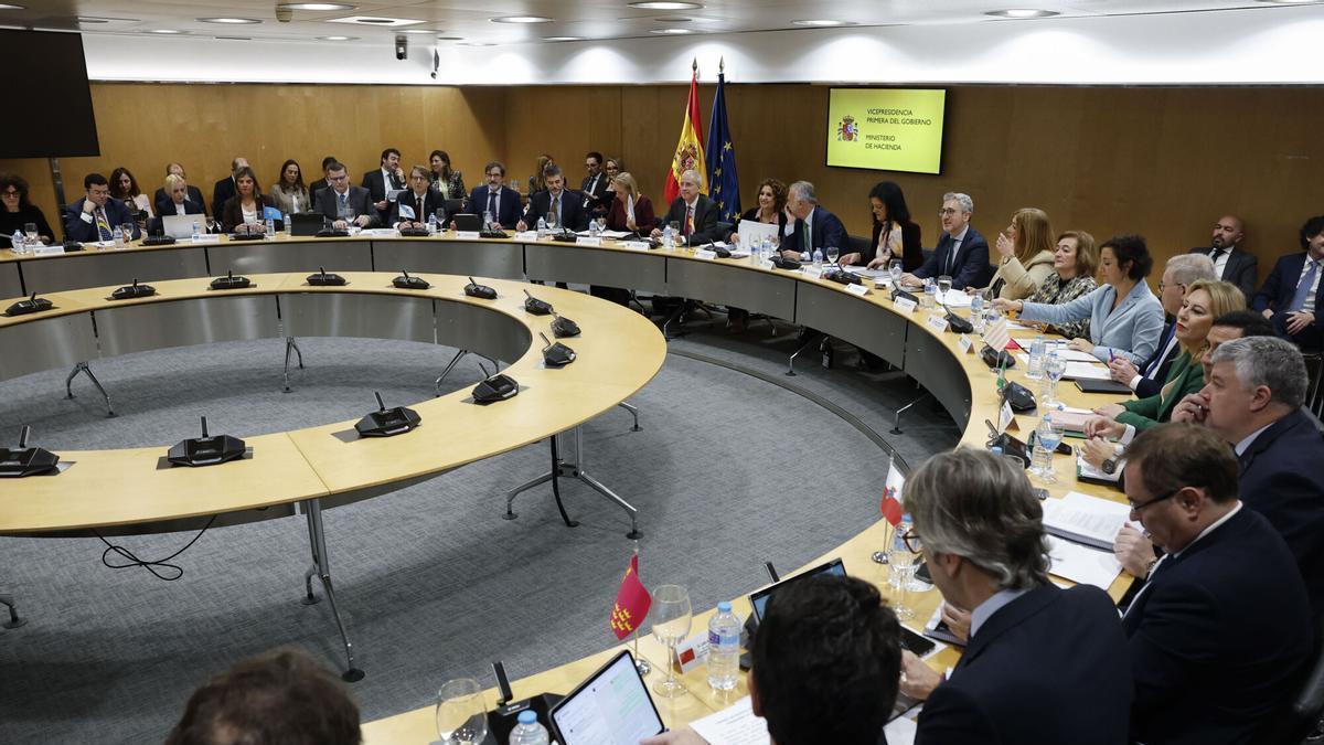 Reunión en enero del Consejo de Política Fiscal.