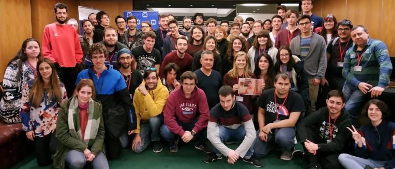 Asistentes a la Gandia Game Jam en enero del año pasado.