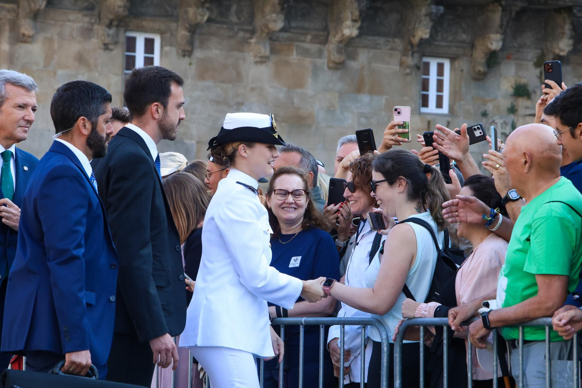 La princesa Leonor recibe la Medalla de Galicia