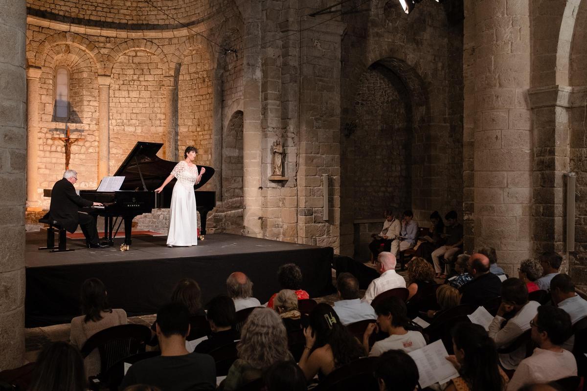 Les imatges de Mireia Tarragó i Wolfram Rieger a l'Schubertíada