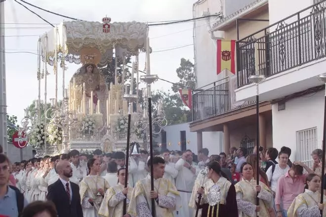 El Tarajal arropa a Nuestra Señora de las Mercedes un año más en su salida procesional