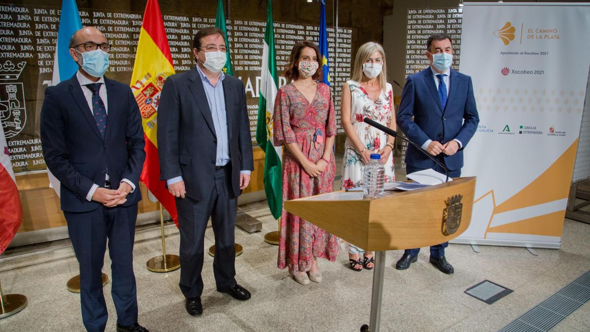 Presentación del proyecto sobre el camino de la Vía de la Plata.