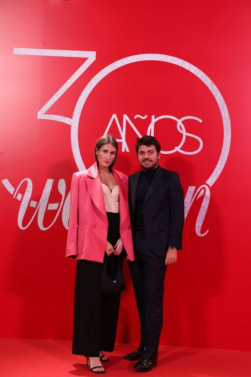 Jorge y Cristina Redondo en los Premios Woman 2022