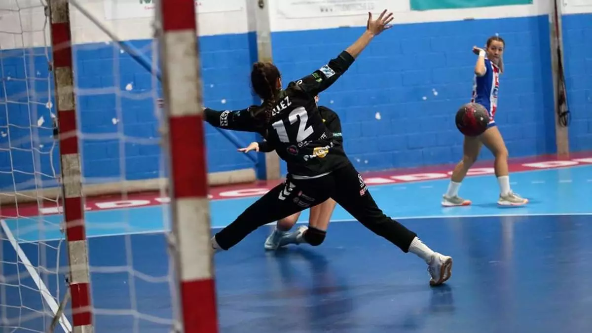 Refuerzo para la portería del Grupo USA Hanbol Mislata UPV