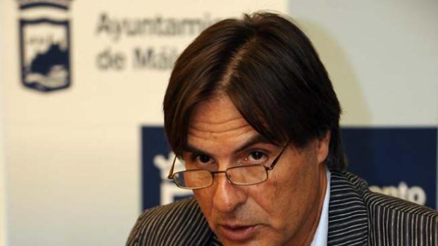 Damián Caneda, durante la presentación del informe.