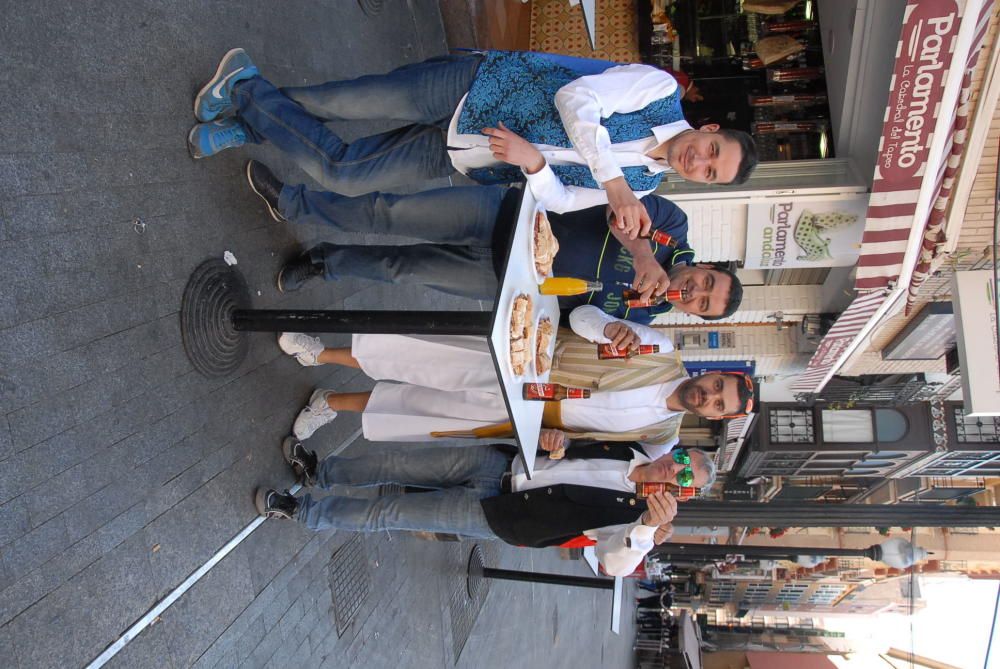 Ambiente y Photocall en la Plaza de las Flores