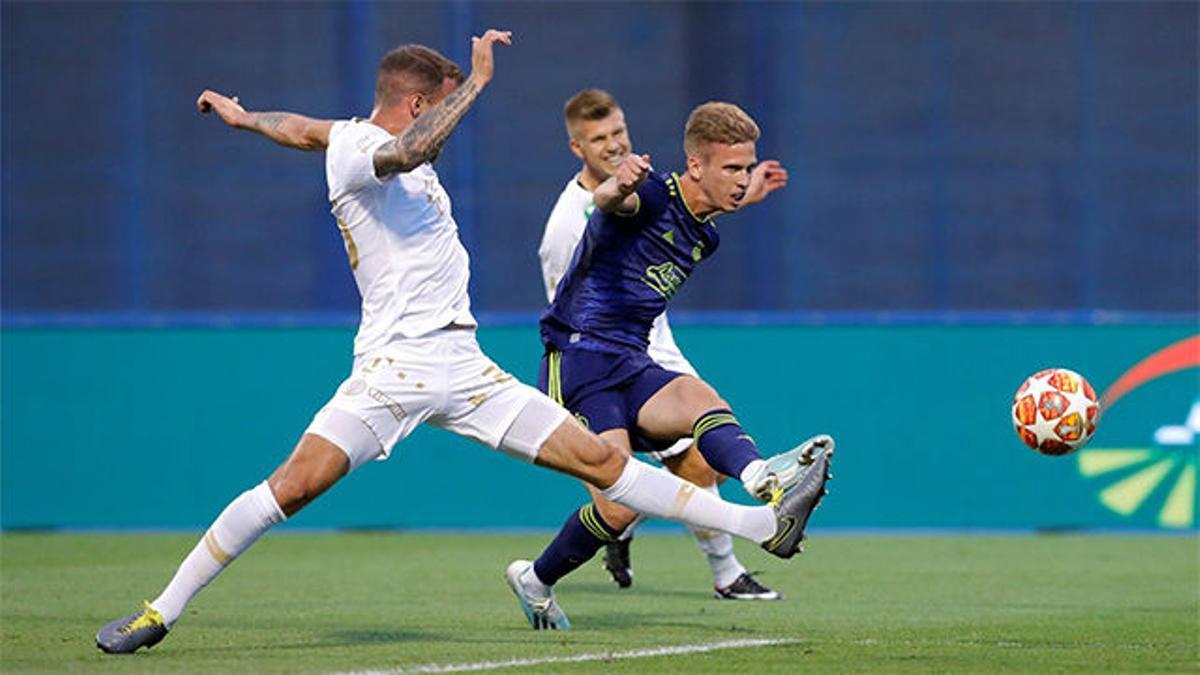 Con el futuro en el aire... Dani Olmo continúa marcando golazos con el Dinamo