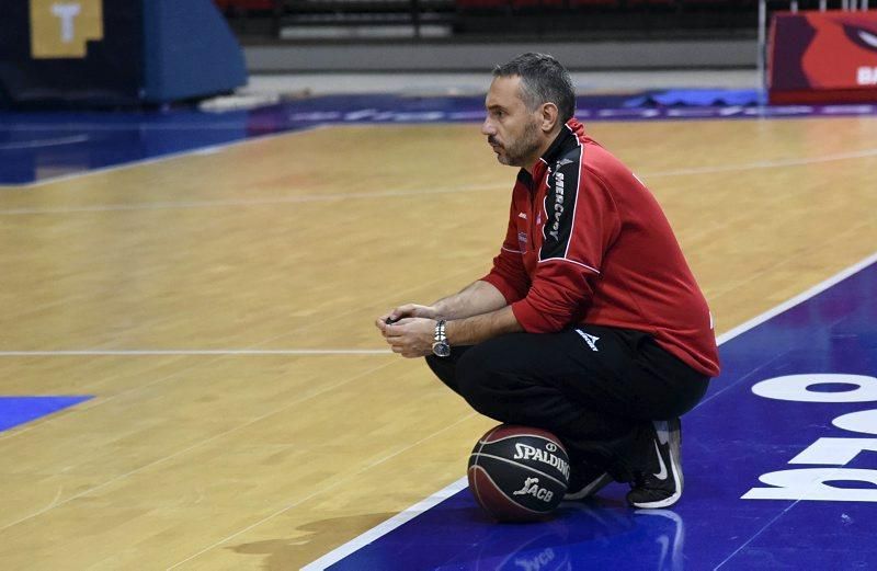 Entrenamiento a puerta abierta del Tecnyconta Zaragoza