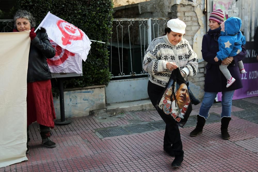 Protestas contra Donald Trump en Grecia