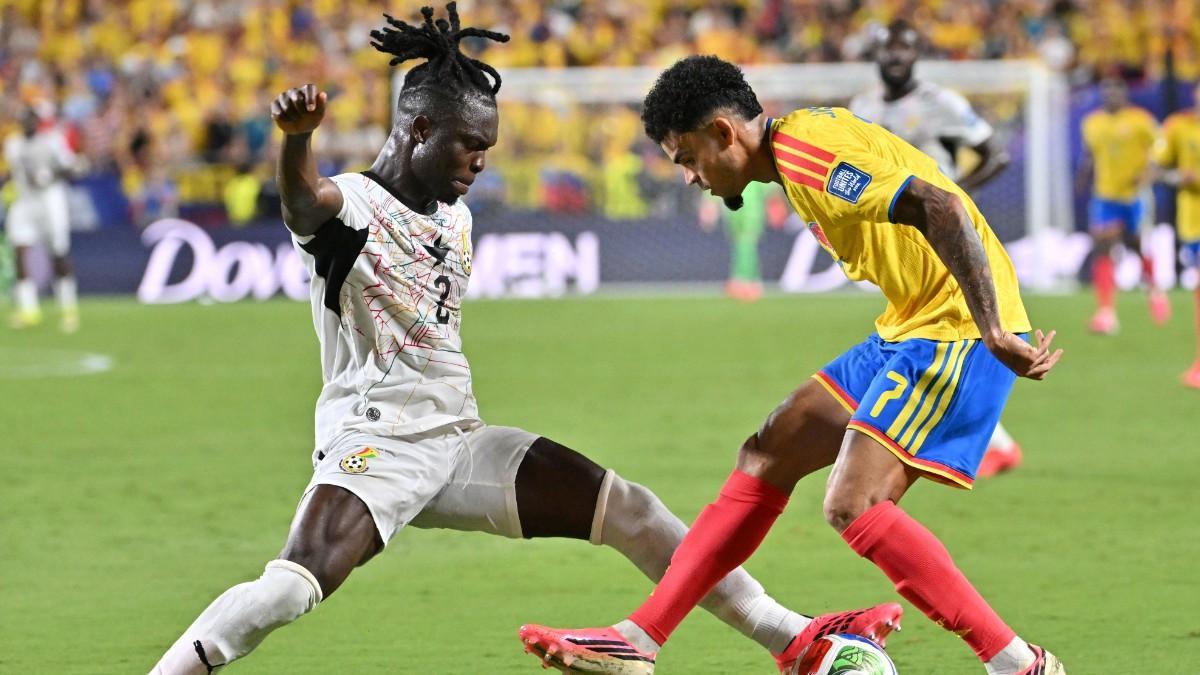 Colombia superó a Ghana