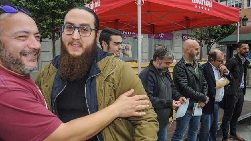 Ricardo Santamaría, tercer premio, y Miguel Alcaine, primero.// I. Abella