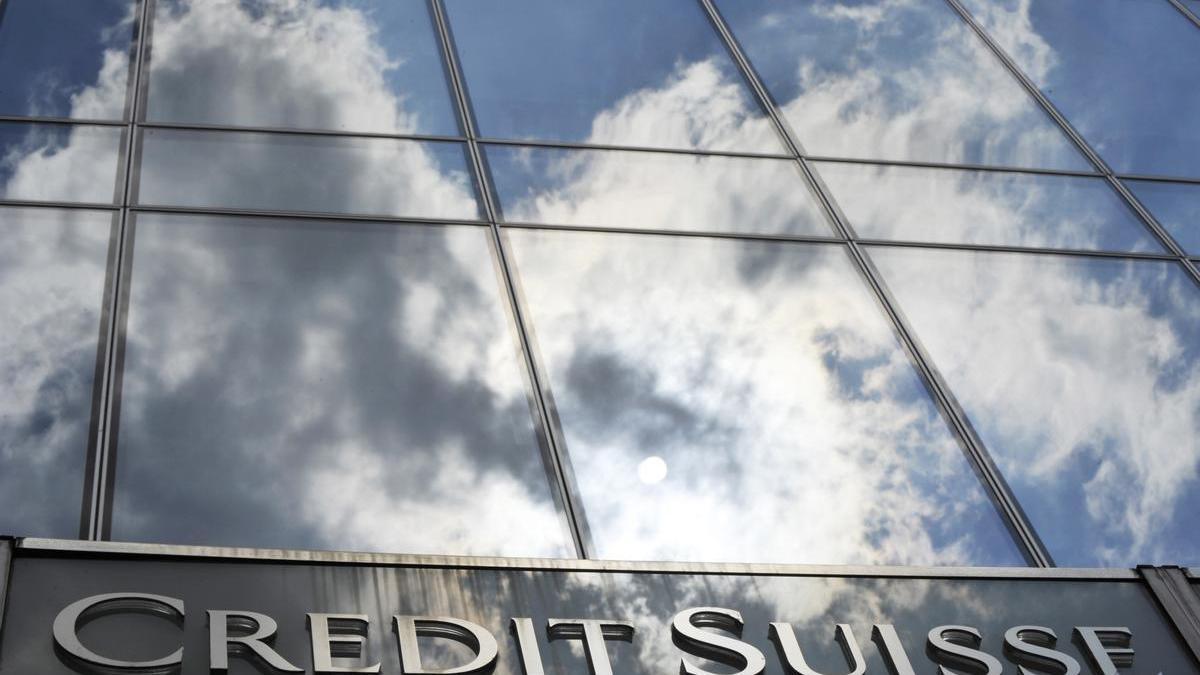 Fachada de la sede de Credit Suisse.