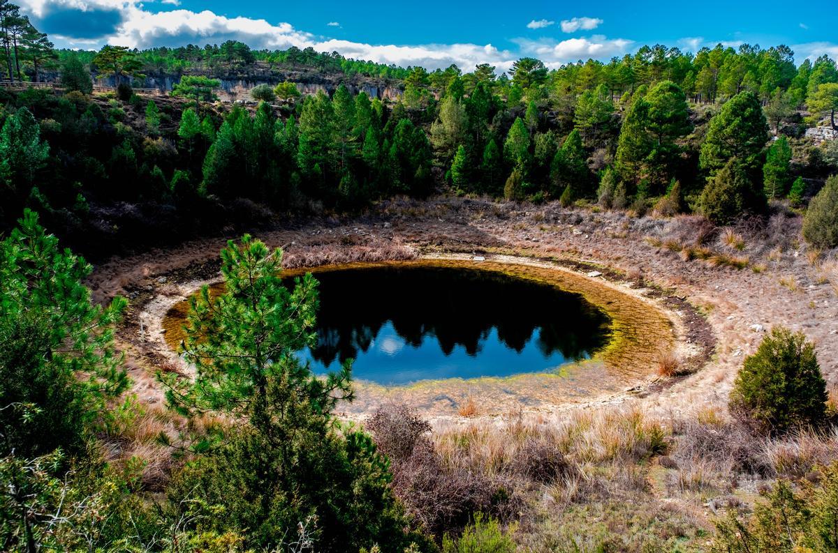 La lagunilla del Tejo en las Lagunas de Cañada del Hoyo