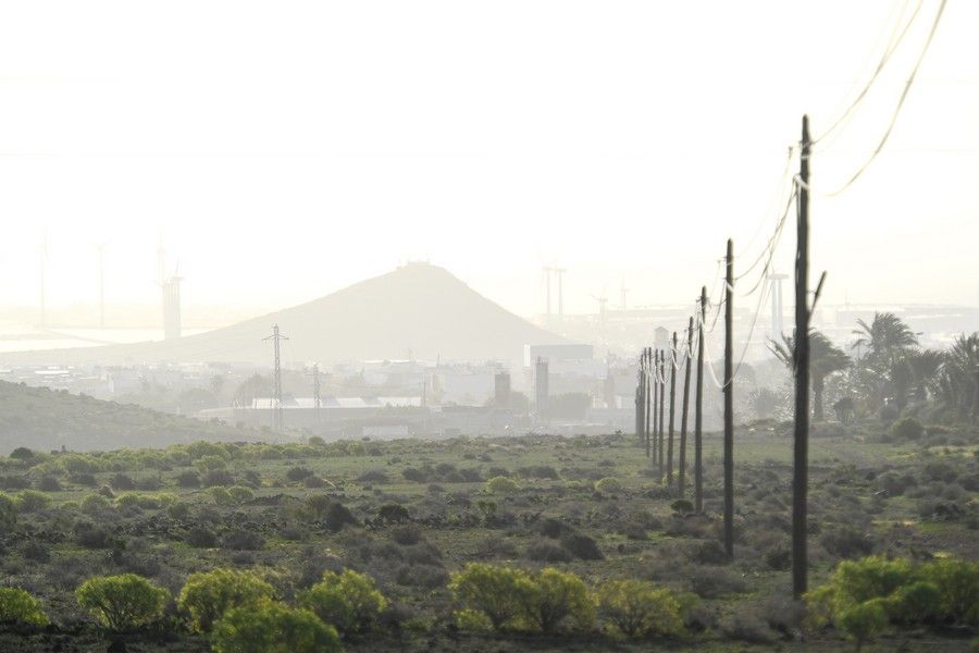 Calima en Gran Canaria (15/02/2021)