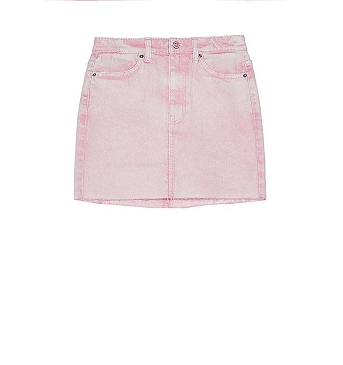 Short degradado en color pastel de Bershka