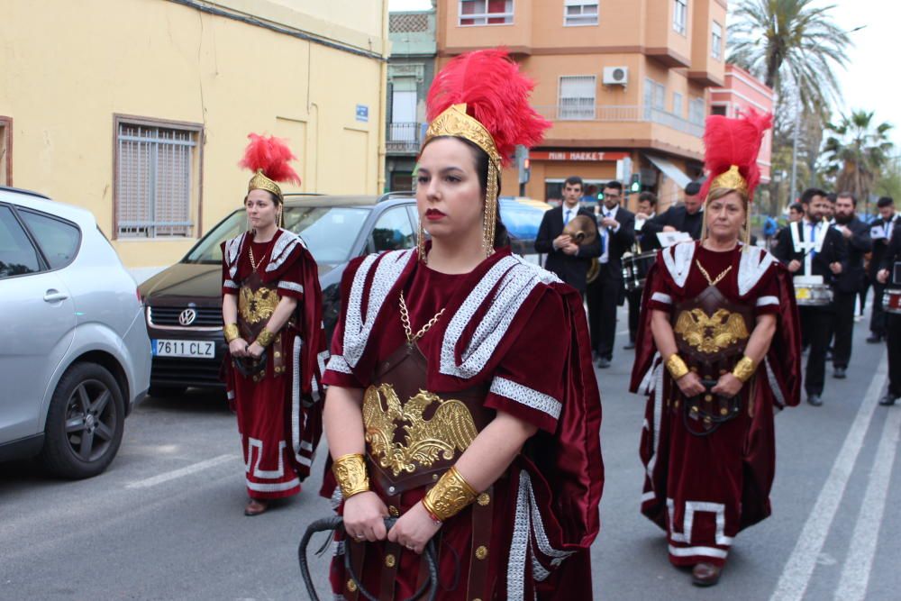 Acto de prendimiento y lanzada de los Longinos