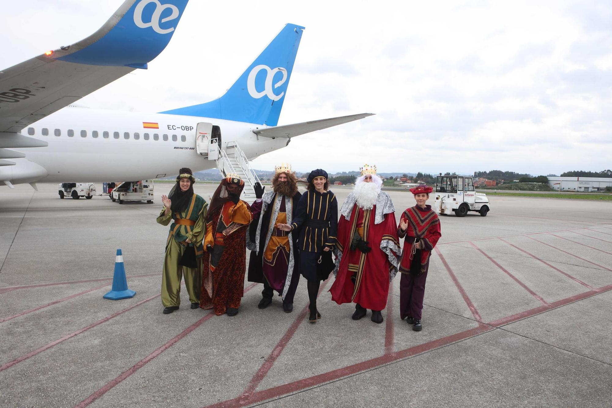 Los Reyes Magos llegan a Alvedro