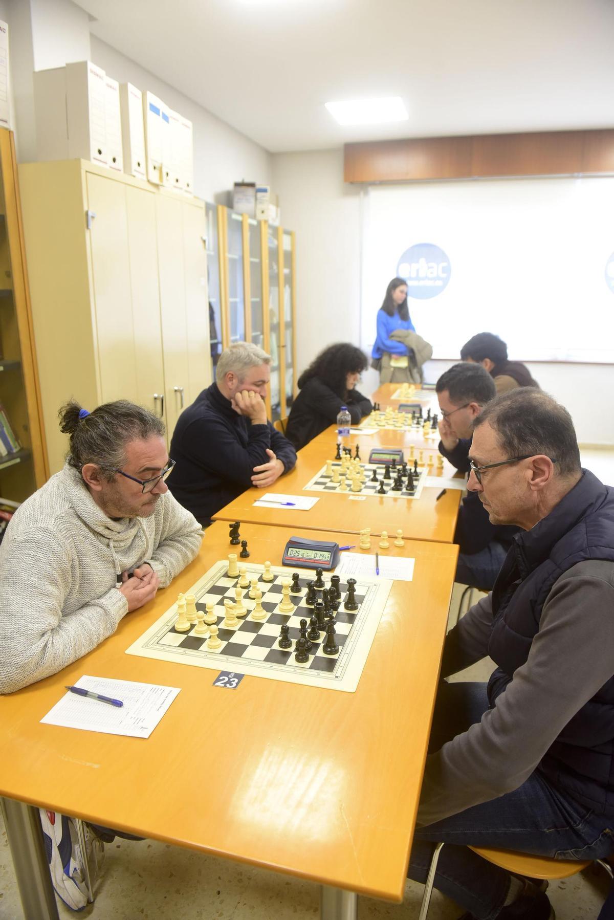 Torneo de ajedrez en la Escuela de Relaciones Laborales de A Coruña