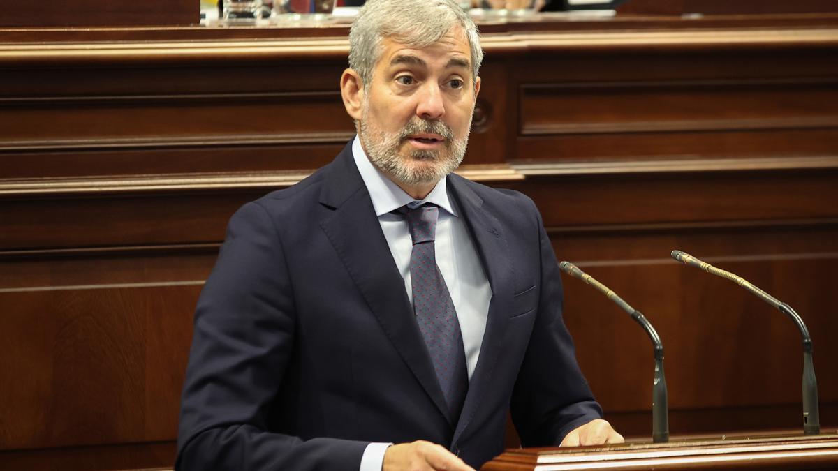 El presidente del Gobierno de Canarias, Fernando Clavijo.