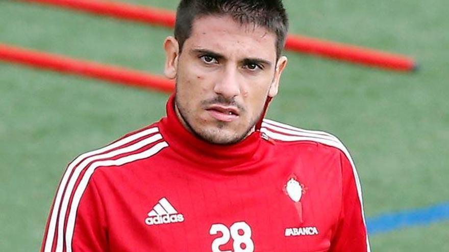 Borja Fernández, jugador del Celta // MARTA G. BREA