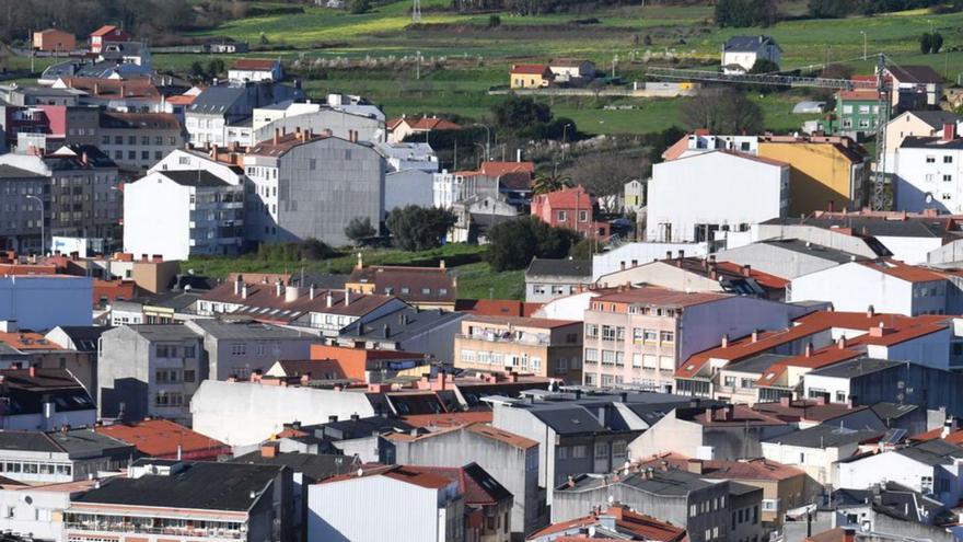 Vista del núcleo urbano de Arteixo.   | // VÍCTOR ECHAVE