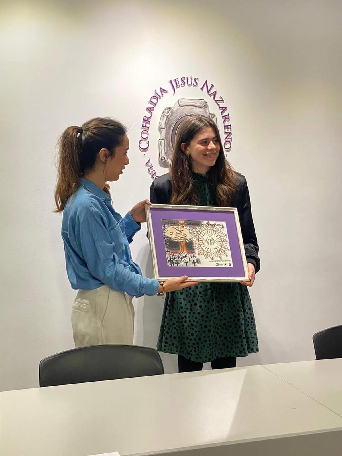 Ganadores del  concurso de dibujo infantil de la Cofradía de Jesús Nazareno.