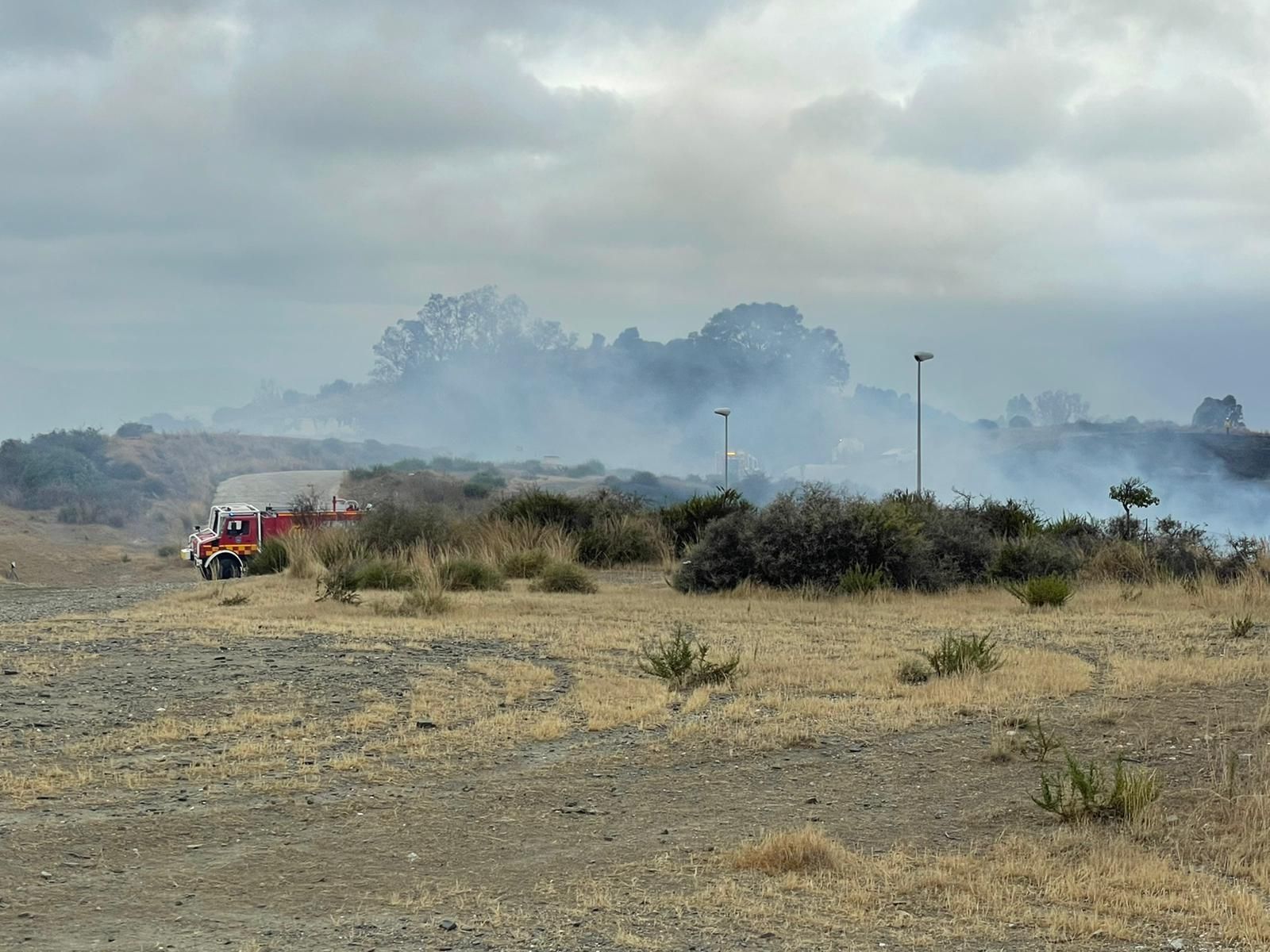 Incendio del paraje Cerro del Mesto de Mijas