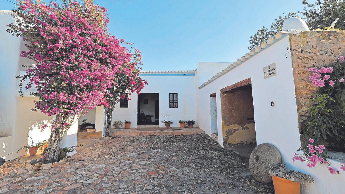 Casa payesa de Can Andreu des Trull en Sant Carles.