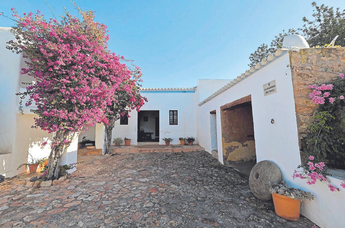 Casa payesa de Can Andreu des Trull en Sant Carles.