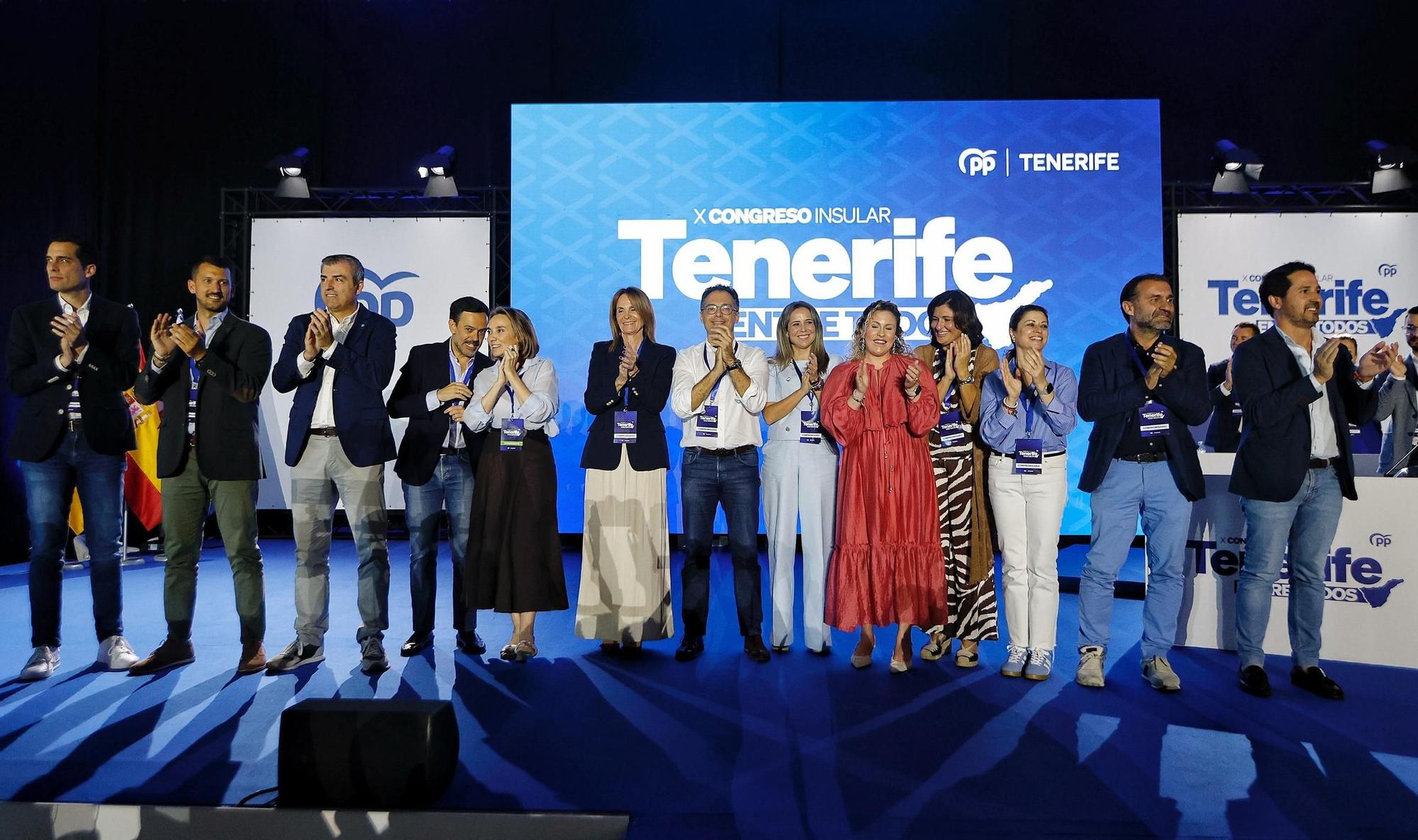 X Congreso Insular del Partido Popular, donde Lope Afonso ha sido elegido como presidente de los populares en Tenerife