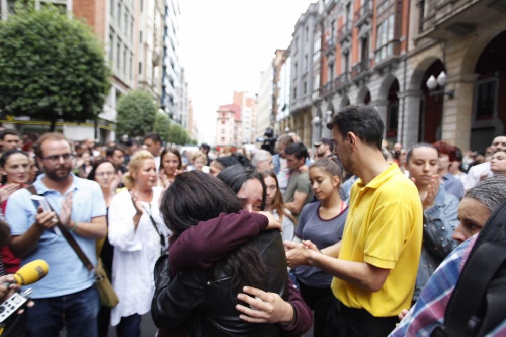 Concentración en Gijón