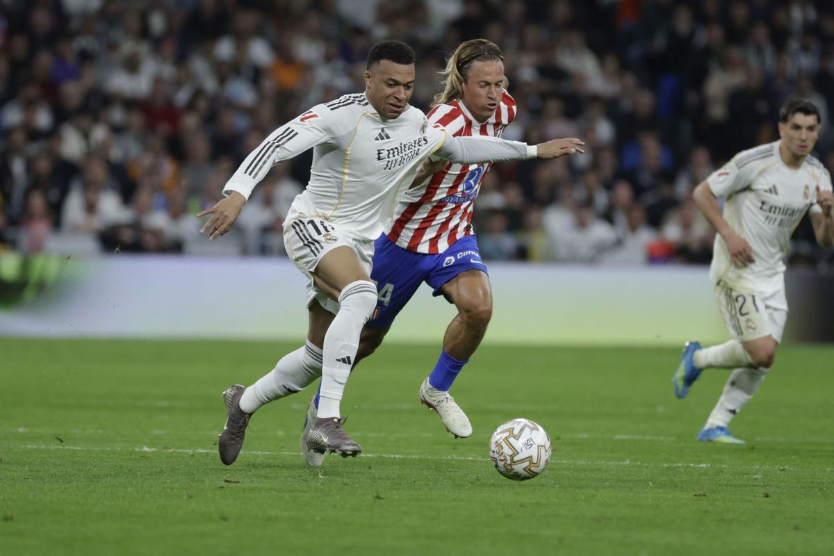 Real Madrid-Atlético de Madrid.