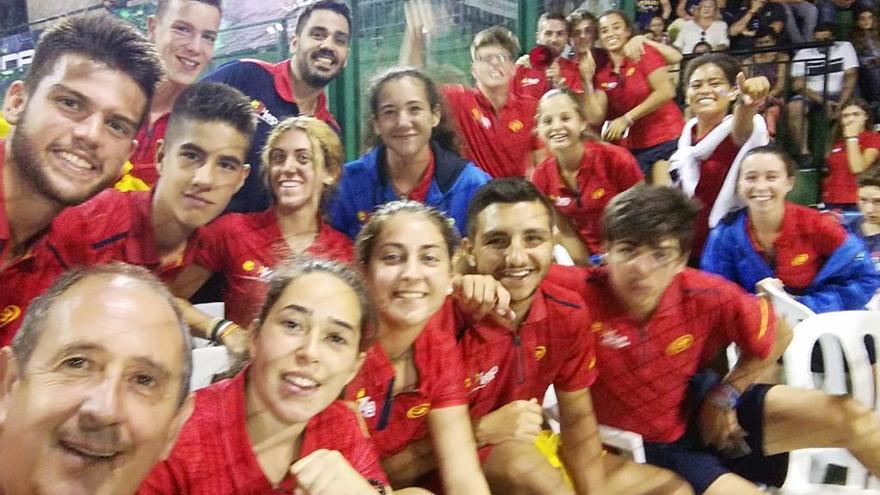 Cuatro murcianos convierten a España en campeona del mundo de pádel