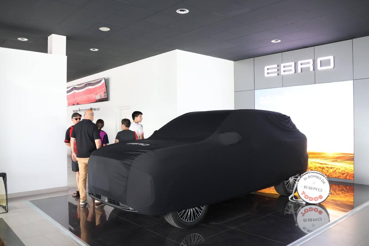 GALERÍA | EBRO llega a Zamora de la mano de Leomotor con un coche inspirado en la Selección Española