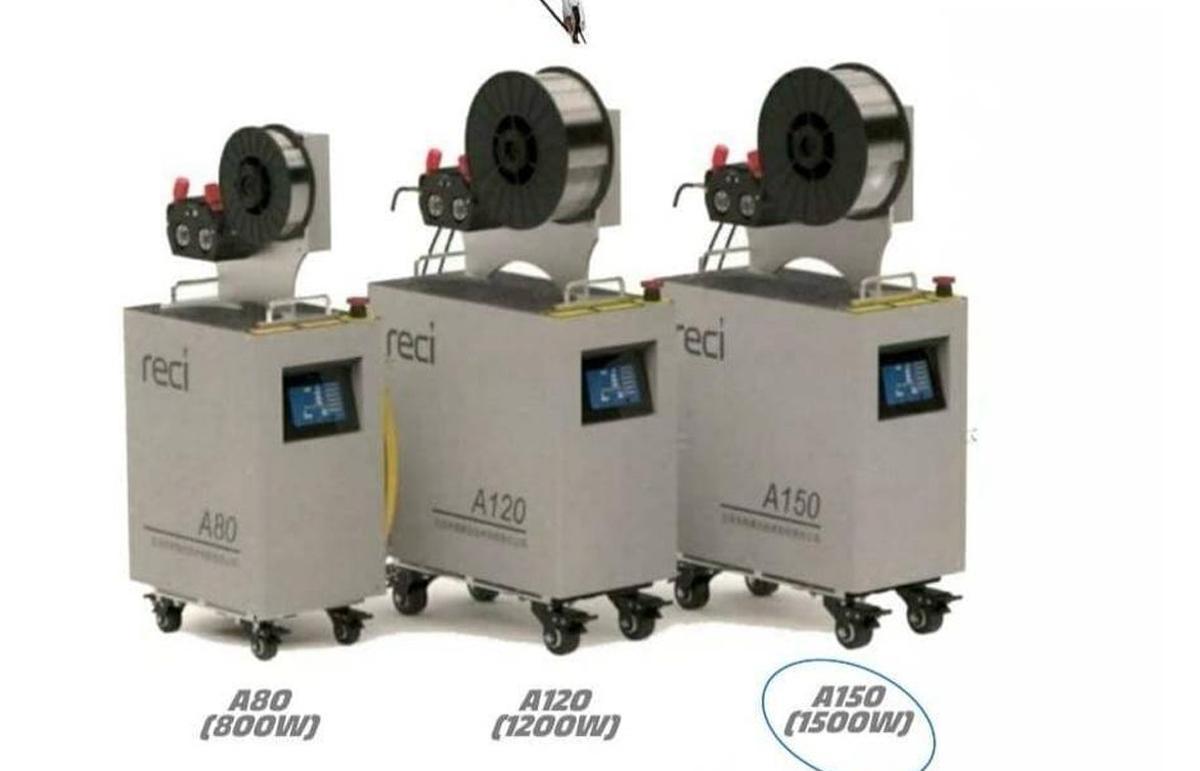 Máquinas de soldadura láser refrigeradas por aire. | Fotos: CYR Soldadura y Carburos Metálicos
