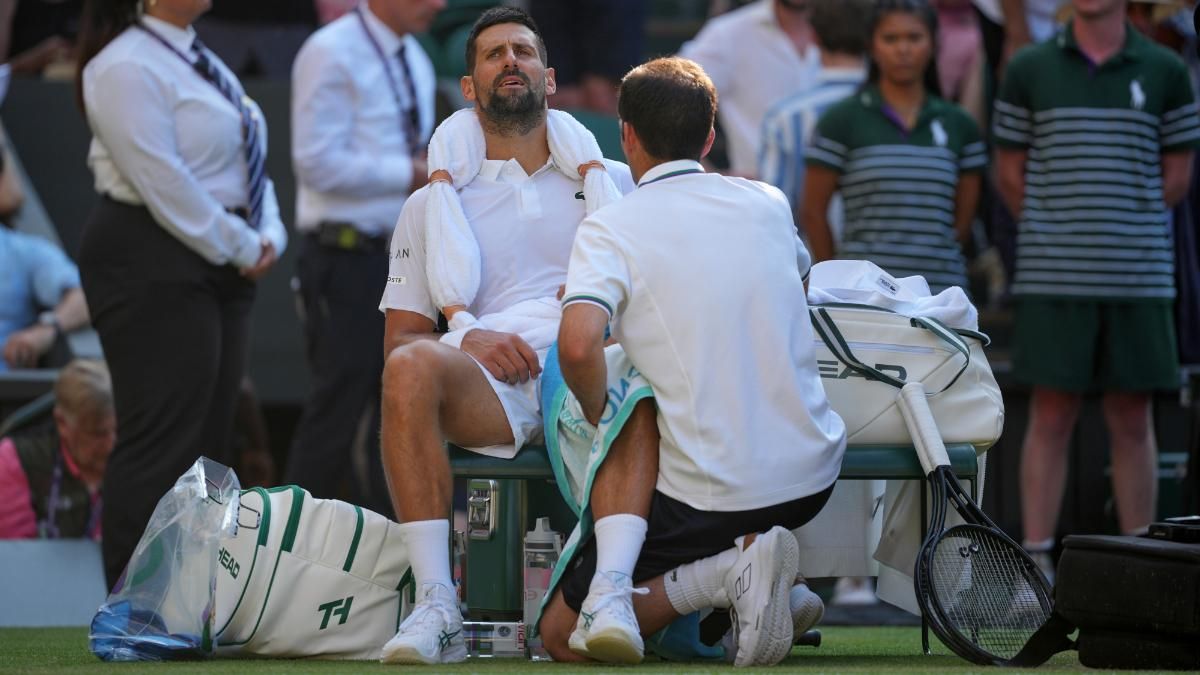 Djokovic no pudo con Sinner