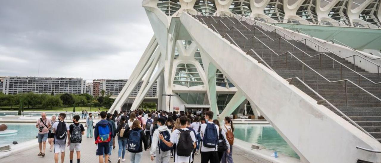 El curs passat es van superar les 200.000 visites d’estudiants. | LEVANTE-EMV