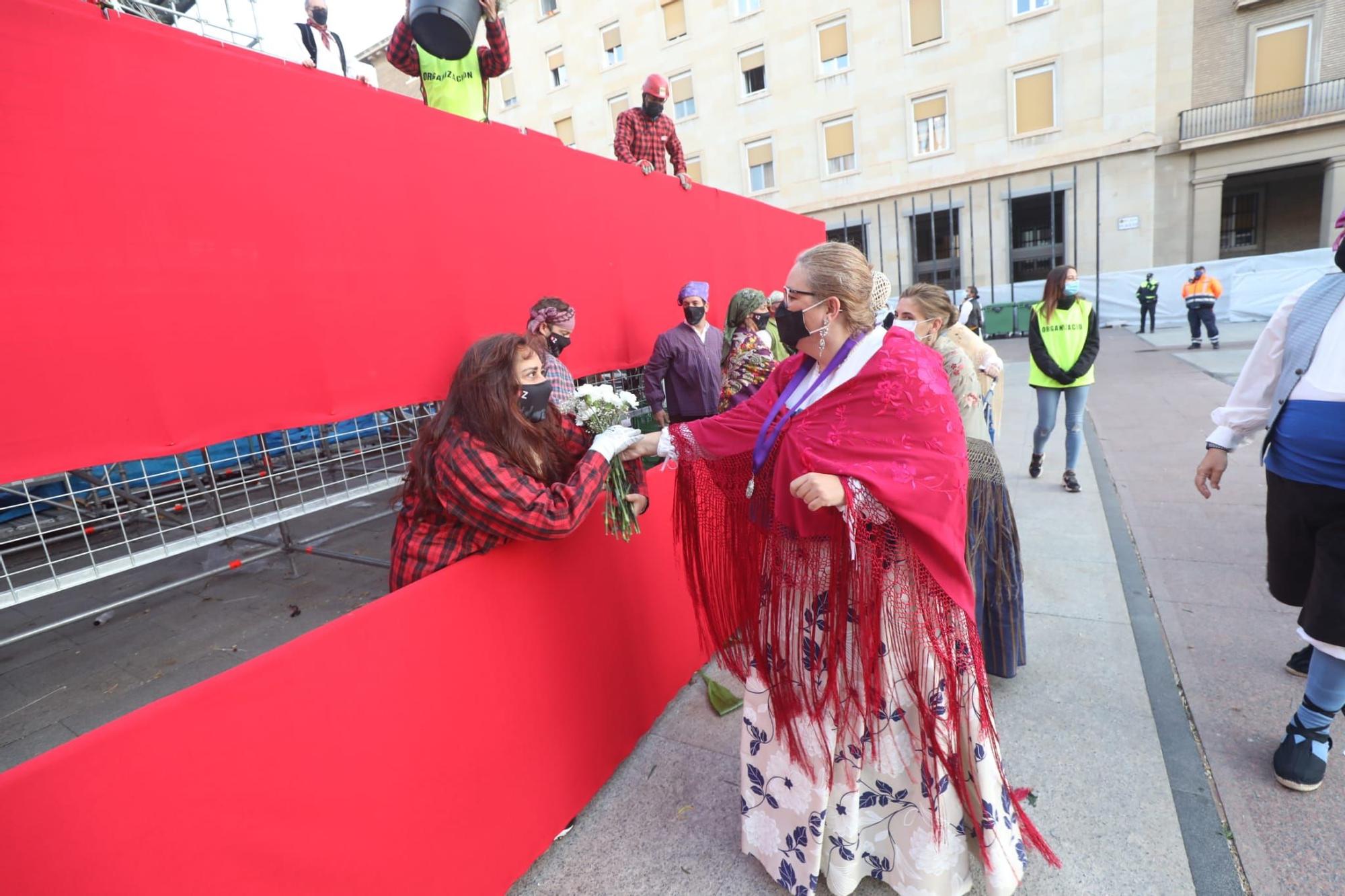 FOTOGALERÍA | La Ofrenda del Flores de estas fiestas del Pilar 2021